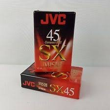 JVC EC 45 SX Blank Tapes