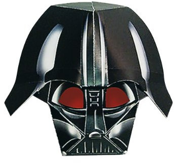 Star Wars 4 Darth Vader Masken - Partymasken aus Karton