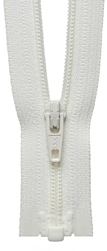 YKK Coil Zip, Off-White, 41 cm Length