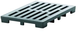 Dallmer - Gerade zu Drainagekeil 71 grau 225x155mm 714 923