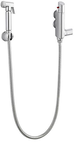 Nuie BW002 ǀ Modern Bathroom Toilet Accessories Douche Spray Kit with Thermostatic Valve , 25mm x 25mm, Chrome