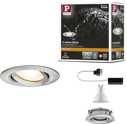 Paulmann Premium EBL Set Name IP65 schwenkbar LED 1x_W 230V GU10 51mm Eisen geb./Metall