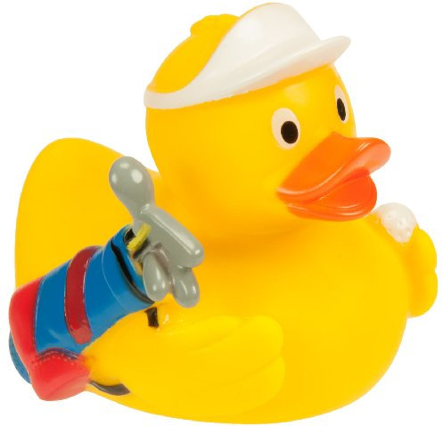 Badeente Rolf Golfer Quietschente