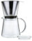 Zassenhaus M045000 Kaffeezubereiter Coffee Drip 6 Tassen, Glas, Transparent, 16.5 x 16 x 27.5 cm