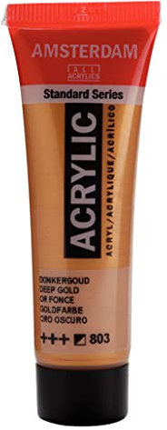 Amsterdam Standard Serie Acrylröhre 20ml Goldfarbe 803 (17048030)