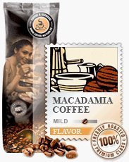 Coffee-Nation Aroma-Kaffee Macadamia 1000g Bohnen | Spitzenqualität | Kaffeeliebhaber