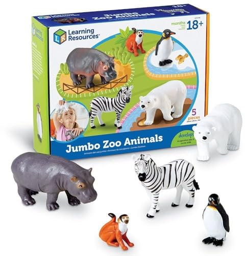 Learning Resources Jumbo Zoo Animals