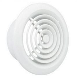 SA 2150W Modern White 6 Round Internal Grille Bathroom Extractor Fan