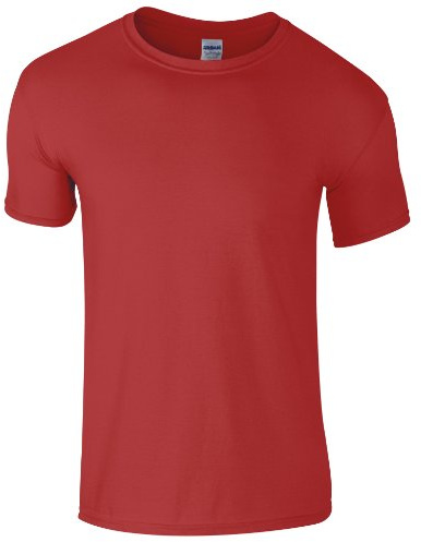 Gildan Mens Short Sleeve Soft-Style T-Shirt (XL) (Antique Cherry Red)