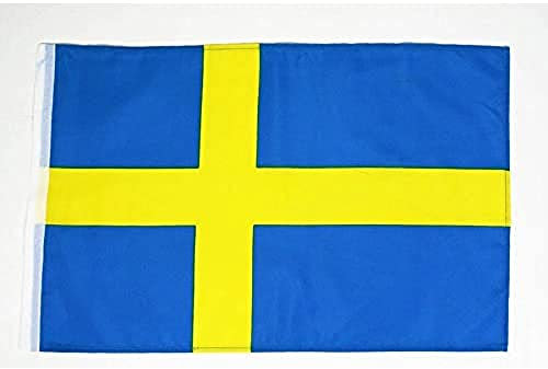 AZ FLAG Bandera de Suecia 45x30cm - BANDERINA Sueca 30 x 45 cm Foro