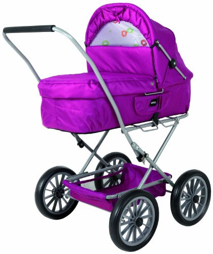 BRIO 24891114 - Puppenwagen Gull, Rose