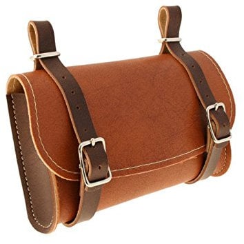 3251 Werkzeugtasche für den Sattel, Kunstleder, Braun