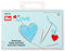 Prym 128161 Love Nadelmappe 29 Näh- und Stopfnadeln mit Einfädler