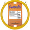 Anguila| Guía Pasacables | Fibra de Vidrio Reforzada + Propileno | Terminales Intercambiables | Color Amarillo | Diámetro 3,5mm | 10 metros