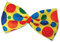Clown Jumbo Bow Tie Accessory Fancy Dress