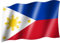 Flagge/Fahne PHILIPPINEN Staatsflagge/Landesflagge/Hissflagge mit Ösen 150x90 cm, sehr gute Qualität