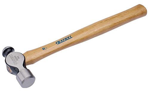 Britool E150108BR Ball Pein Hammer Hickory Handle in Display Pack, 1LB, 35cm x 10.2cm x 3cm