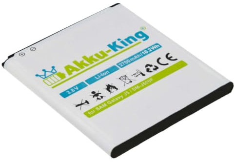 Akku-King Akku kompatibel mit Samsung EB-BG530BBE, EB-BG531BBE - Li-Ion 2700mAh für Galaxy J3 SM-J320F 2016 / J5 SM-J500F / Grand Prime SM-G530F VE SM-G531F