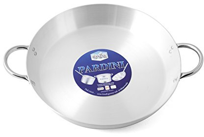 Pardini Omnia Topf mit 2 Griffen, Aluminium, 50 cm, grau