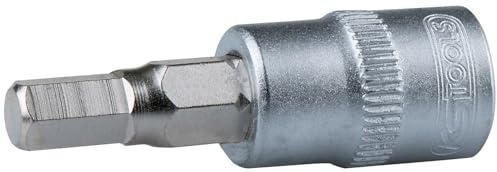 KS Tools 917.3964 3/8 Bit-Stecknuss Innensechskant, 1/4''