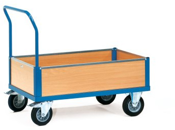 Fetra Transportgeräte mttdc2563 F 500 Wagen Transport, Semi geschlossen, 600 kg Belastung, 1200 mm x 800 mm Plattform