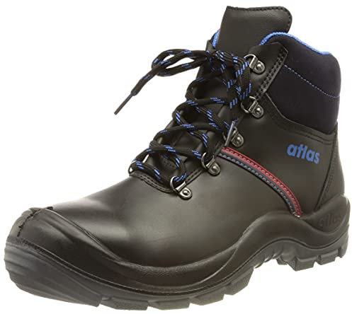 Atlas Anatomic BAU 500, Arbeitsschuh Klasse: EN ISO 20345:2011 S3, Schwarz, 41 EU