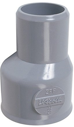 Nicoll COV50145 - Manguito de reparación (tubo no premangado, PVC-macho-hembra, diámetro: 40 mm-ZHH)