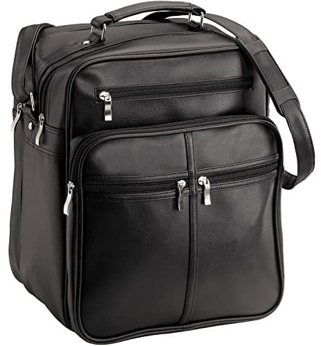 D&N Business Line Umhängetasche, 37 cm, 23L, Schwarz
