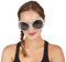 P'tit Clown 20033 Lunettes Disco Discobrille, Silber, 17 x 8