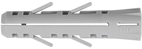 TOX Taco expansible Barracuda 6x30 mm + tornillo, 12 piezas, 013701041