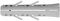 TOX Taco expansible Barracuda 6x30 mm + tornillo, 12 piezas, 013701041