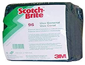 Scotch Brite Esponja Fibra Verde, Unico, 15