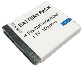 High Capacity - Rechargeable Battery for Panasonic Lumix Digital Cameras - Replacement for DMW-BCK7 / NCA-YN101 Battery - AAA Products®