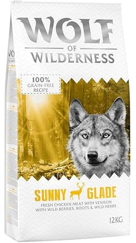 Wolf of Wilderness Adult Sunny Glade Hirsch | Hundefutter trocken | 12 KG