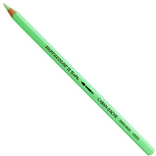 Caran d'Ache Aquarellfarbe Supracolor-II-Stift, Weich *225, Moosgrün