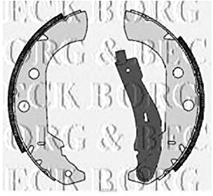 Borg & Beck BBS6268 Rear Brake Shoes To Fit Citroen Xsara 1997-
