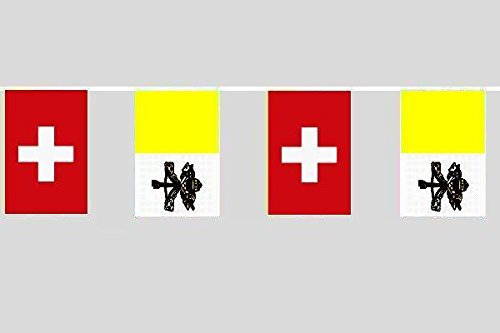 U24 - Bandiera Svizzera – Vaticano, 10,40 m, bandiera dell'amicizia