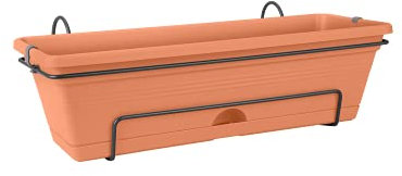 elho Green Basics Blumenkasten-Set 50 cm Farbe wählbar [terracotta]