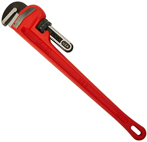RIDGID 31030 Modell24 gerade Rohrzange für schwere Beanspruchung, 24 Sanitär-Schraubenschlüssel