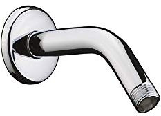 hansgrohe Brausearm 128mm, Chrom, Aus Chrom