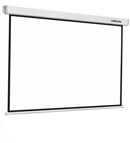 Reflecta CrystalLine Motor Projector Screen Black White