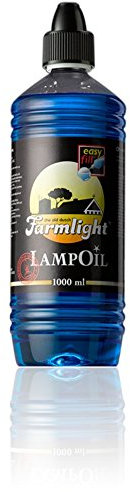 Sel-Chemie Bio Lampenöl Paraffinöl Paraffin 3 Liter Farmlight Farbe blau