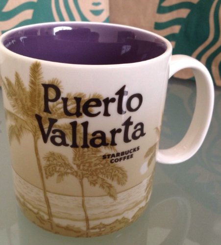 Starbucks New Mug Puerto Vallarta City Mexico 2012 16 Fl Oz Coffee Collector
