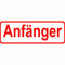 Sticker Design Shop Magnetschild Anfänger Automagnet Auto Aufkleber Magnet Schild 20x7 cm