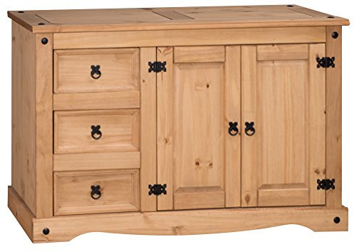 Mercers Furniture Trade Corona Low Sideboard Light Fiesta Wax