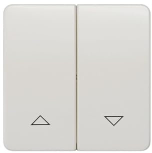 Siemens Indus.Sector SIEM Serienwippe 5TG7814 2fach mit Symbolen titanweiss