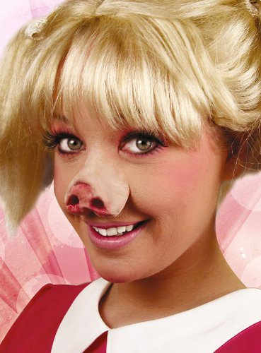 Unbespielt Halloween Karneval Party Kostüm Piggy Nase Hochwertige Charakternase aus Latex für Erwachsene