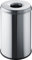 helit H2515600 - Sicherheitspapierkorb mit Löschkopf „the guardian“ 30 Liter, Edelstahl