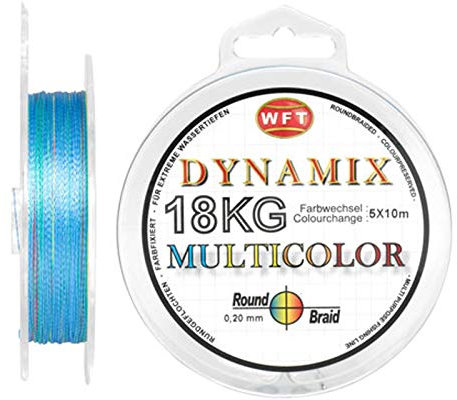 WFT Round Dynamix KG Multicolor 300m, Durchmesser:0.16mm