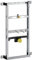 Geberit 457.686.00.1 Rack Kombifix Urinal, System Download-gesehen, Höhe 109 – 127 cm